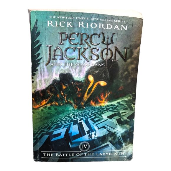 The Battle of the Labyrinth Percy Jackson & The Olympians Book 4 Paperback - Picture 1 of 3